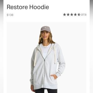 Vuori restore hoodie size small